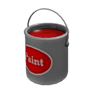 Paint Buckets with Brush